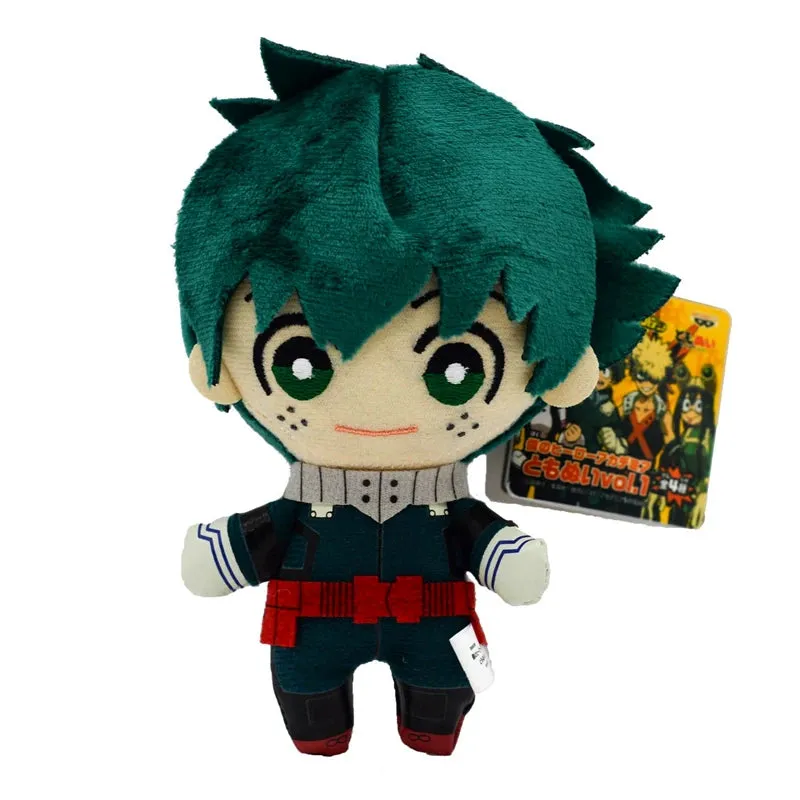 15CM My Hero Academia Plush Pendants | Izuku Midoriya, Katsuki Bakugou, Shouto Todoroki | Anime Soft Plush Doll Gifts