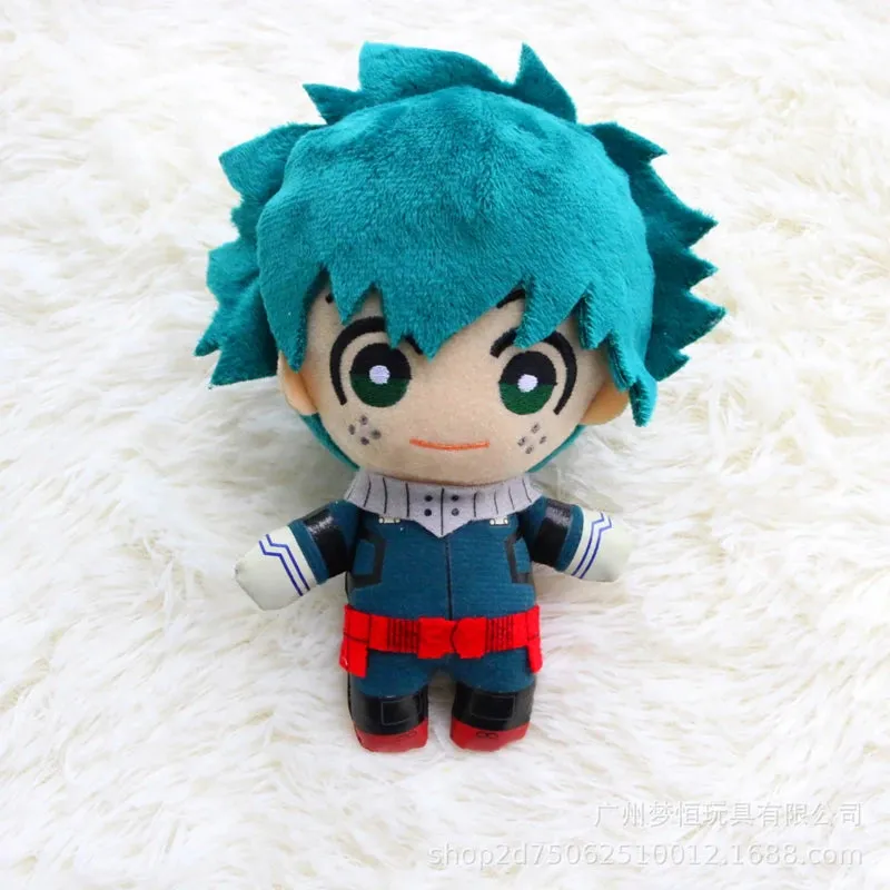 15CM My Hero Academia Plush Pendants | Izuku Midoriya, Katsuki Bakugou, Shouto Todoroki | Anime Soft Plush Doll Gifts