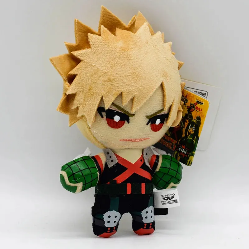 15CM My Hero Academia Plush Pendants | Izuku Midoriya, Katsuki Bakugou, Shouto Todoroki | Anime Soft Plush Doll Gifts