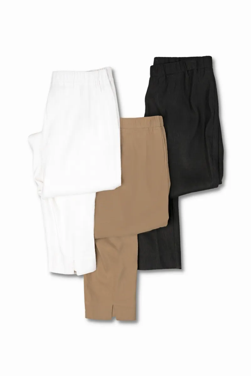 41” Stretch Linen Pants