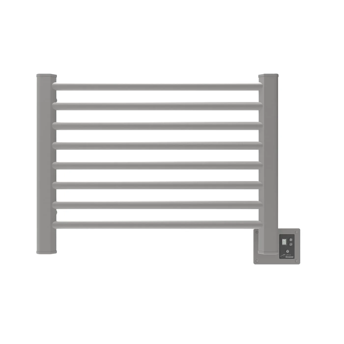 Amba Sirio S-2921 Dual-Purpose Towel Warmer and Radiator in Brushed Finish