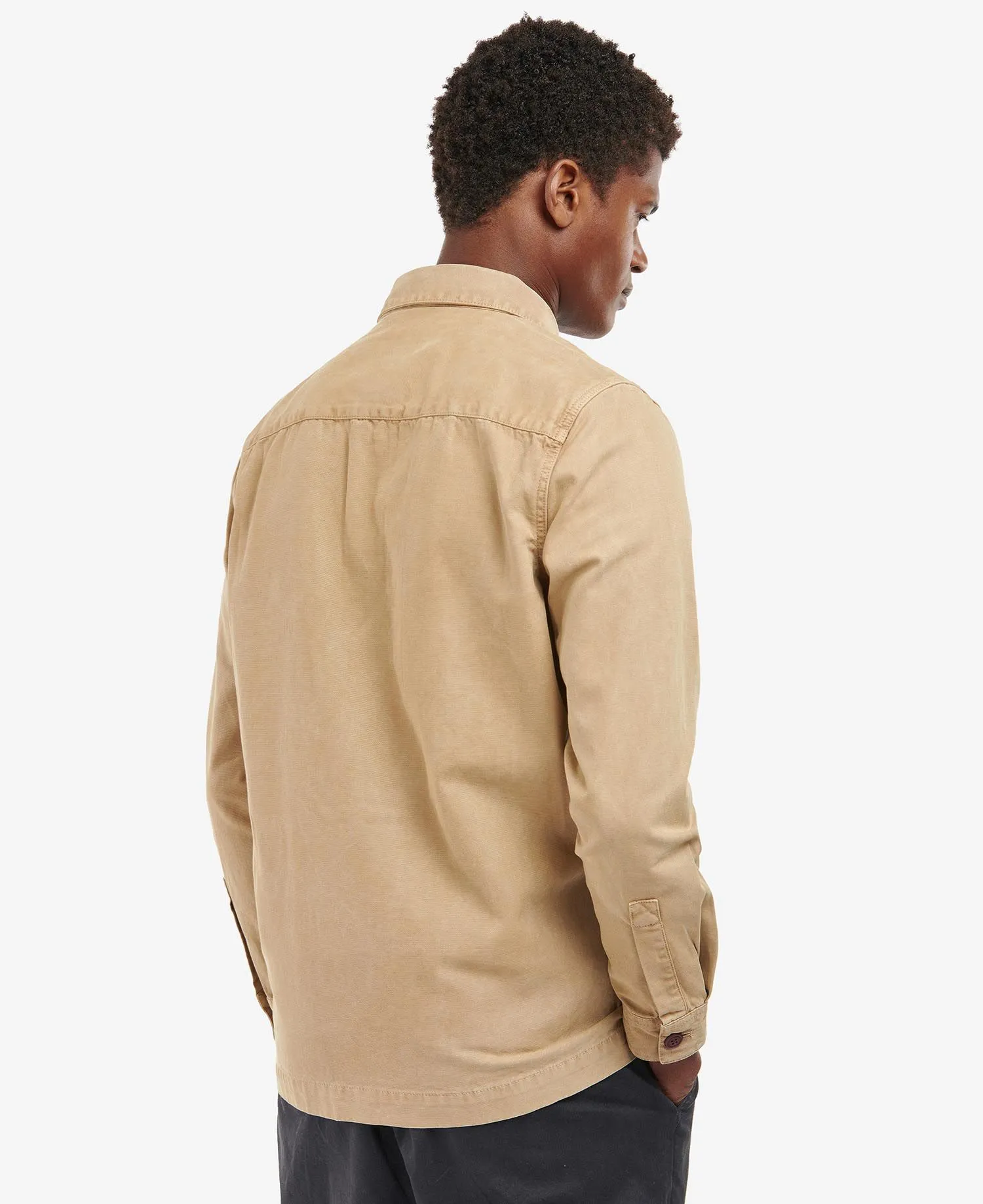 Barbour - Washed Overshirt, Washed Stone