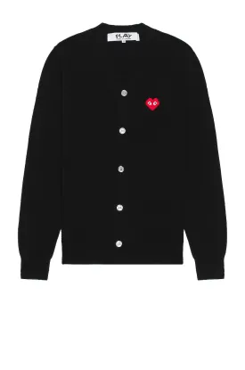 Comme des Garçons Invader cardigan, black