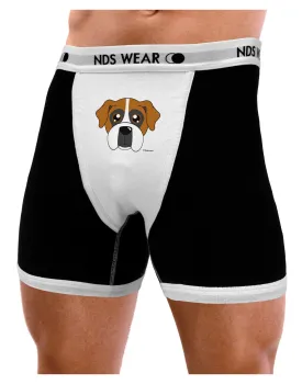 Cute Boxer Dog Mens Boxer Brief Underwear