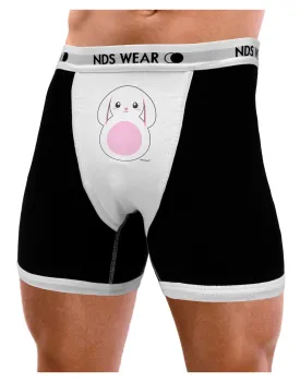 Cute Bunny with Floppy Ears - Pink Mens Boxer Brief Underwear by TooLoud