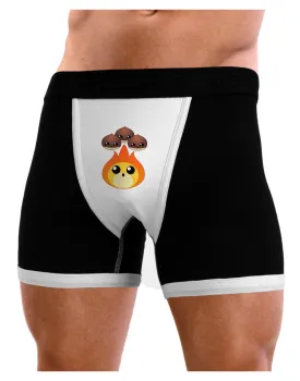 Cute Chestnuts Roasting - Christmas Mens Boxer Brief Underwear