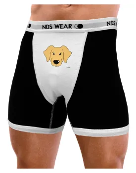 Cute Golden Retriever Dog Mens Boxer Brief Underwear by TooLoud