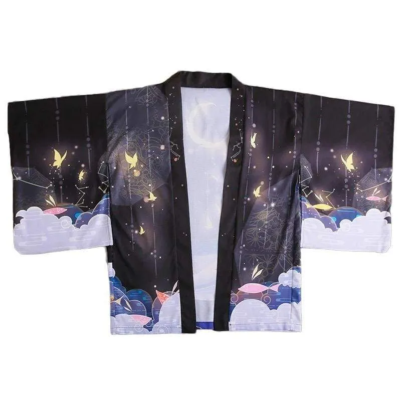 Fabulous Sea Monster Kimono Cardigan