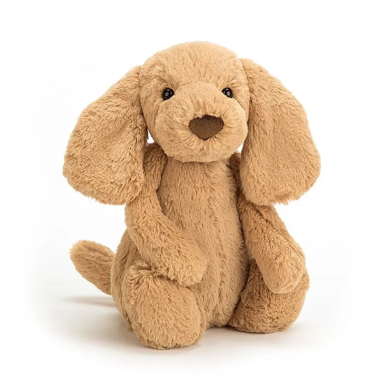 Jellycat, Bashful Toffee Puppy Medium