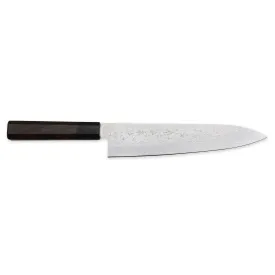 Kikuichi NWD Nickel Warikomi  45 layers Rose-wood Series 210mm Gyuto