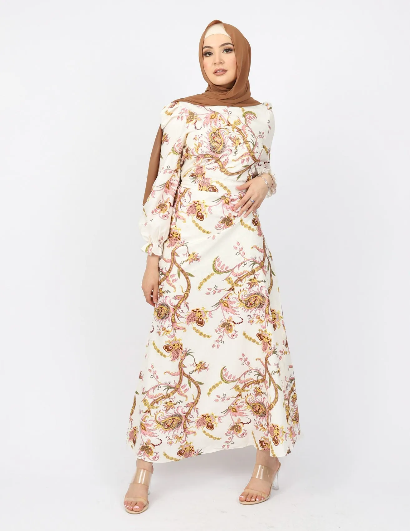 Kisha Print Maxi Dress