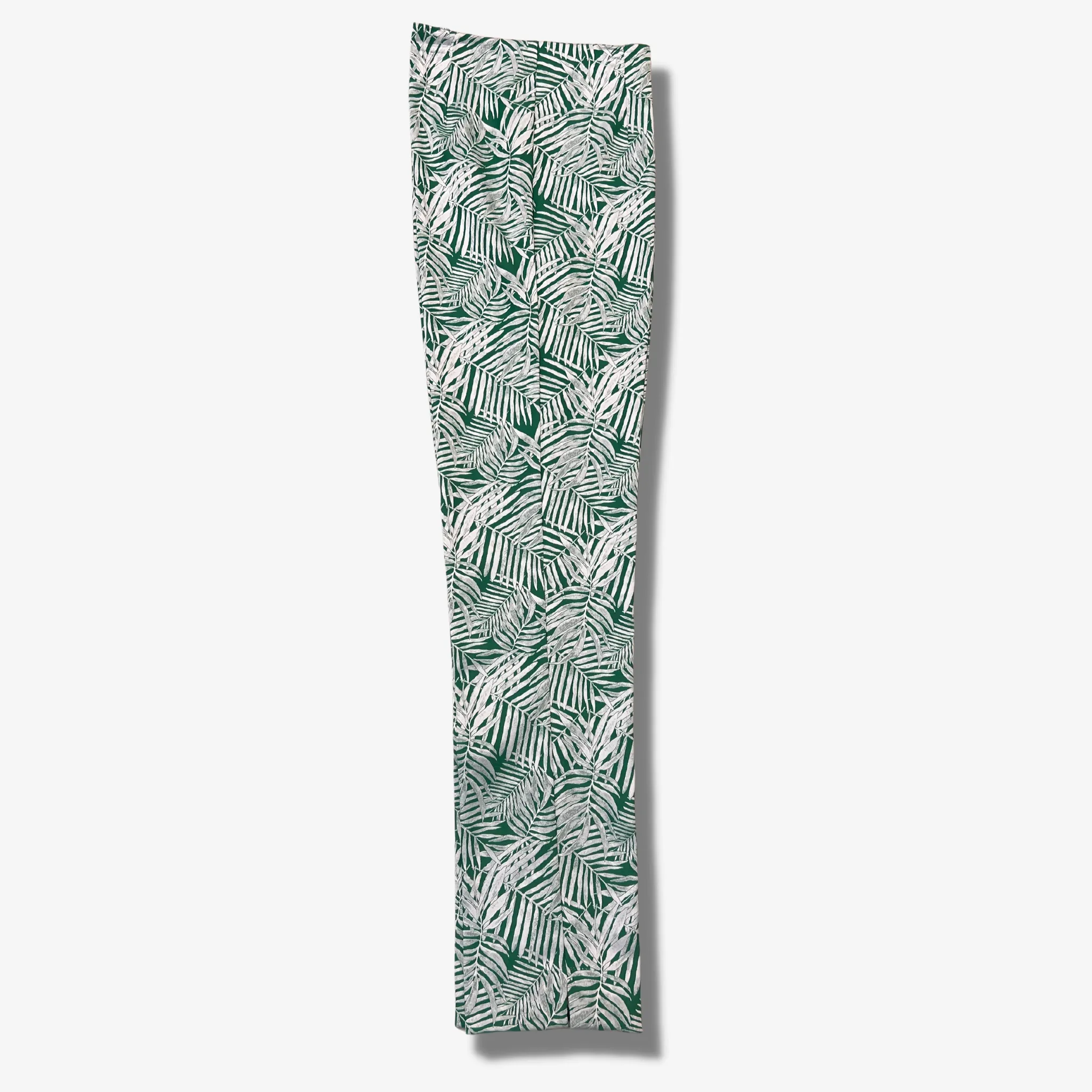 Long Cotton Stretch Print Pants