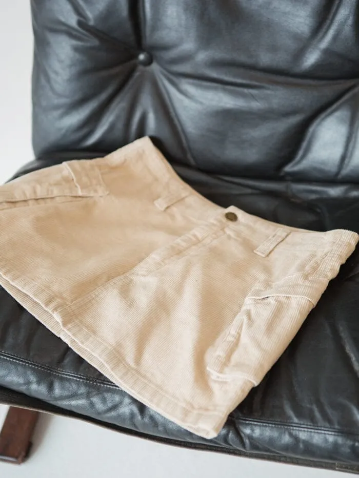 Lottie Cargo Skirt - Soft Tan