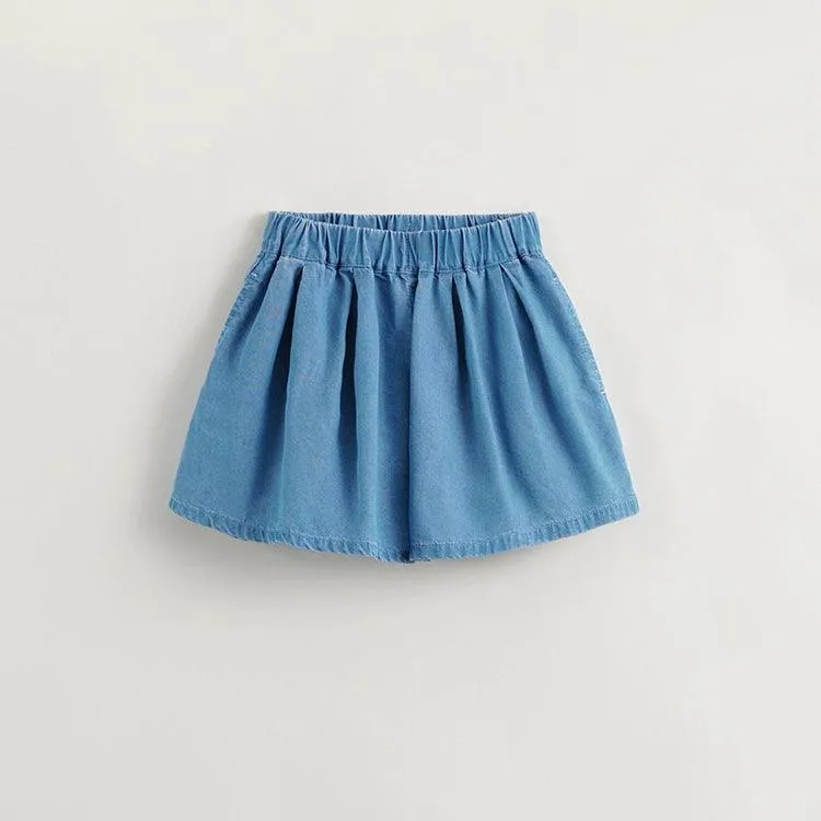 MARC & JANIE Girls Denim Skorts 240629