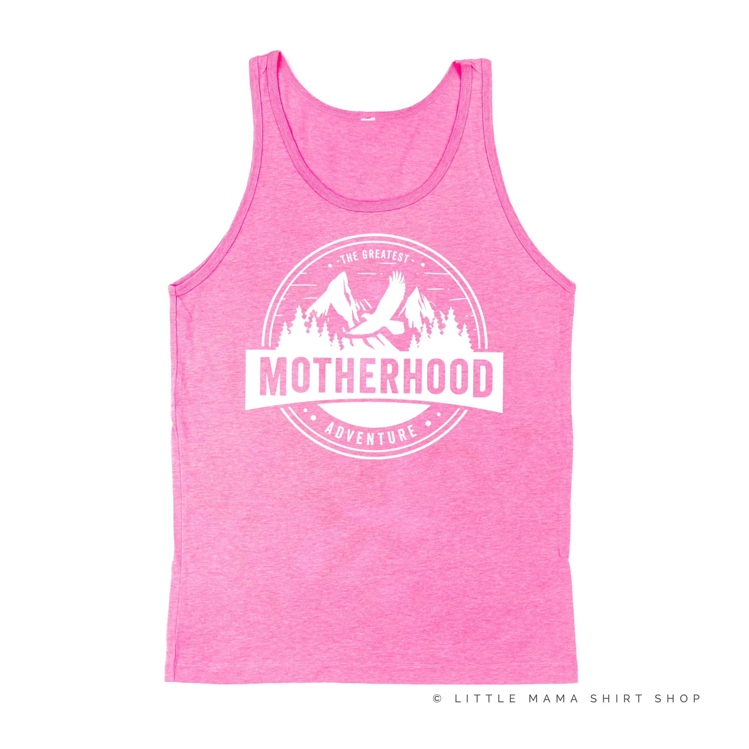 Motherhood - The Greatest Adventure - Unisex Jersey Tank