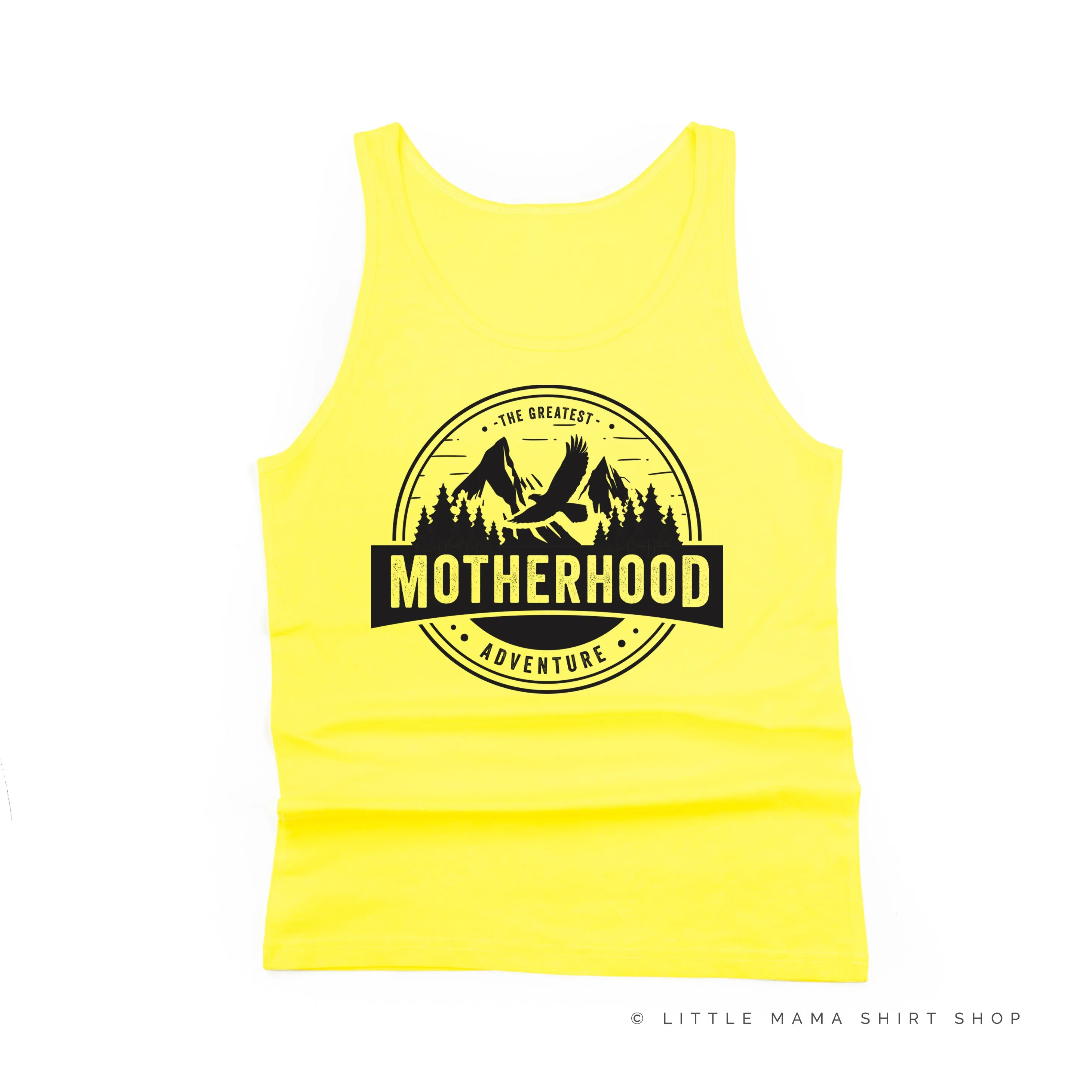 Motherhood - The Greatest Adventure - Unisex Jersey Tank