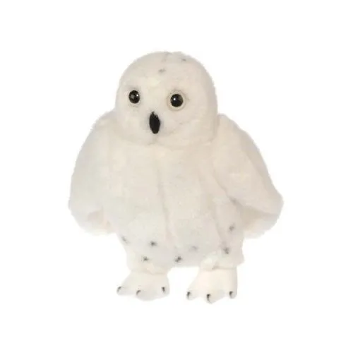 Natural Poses Snowy Owl 8"