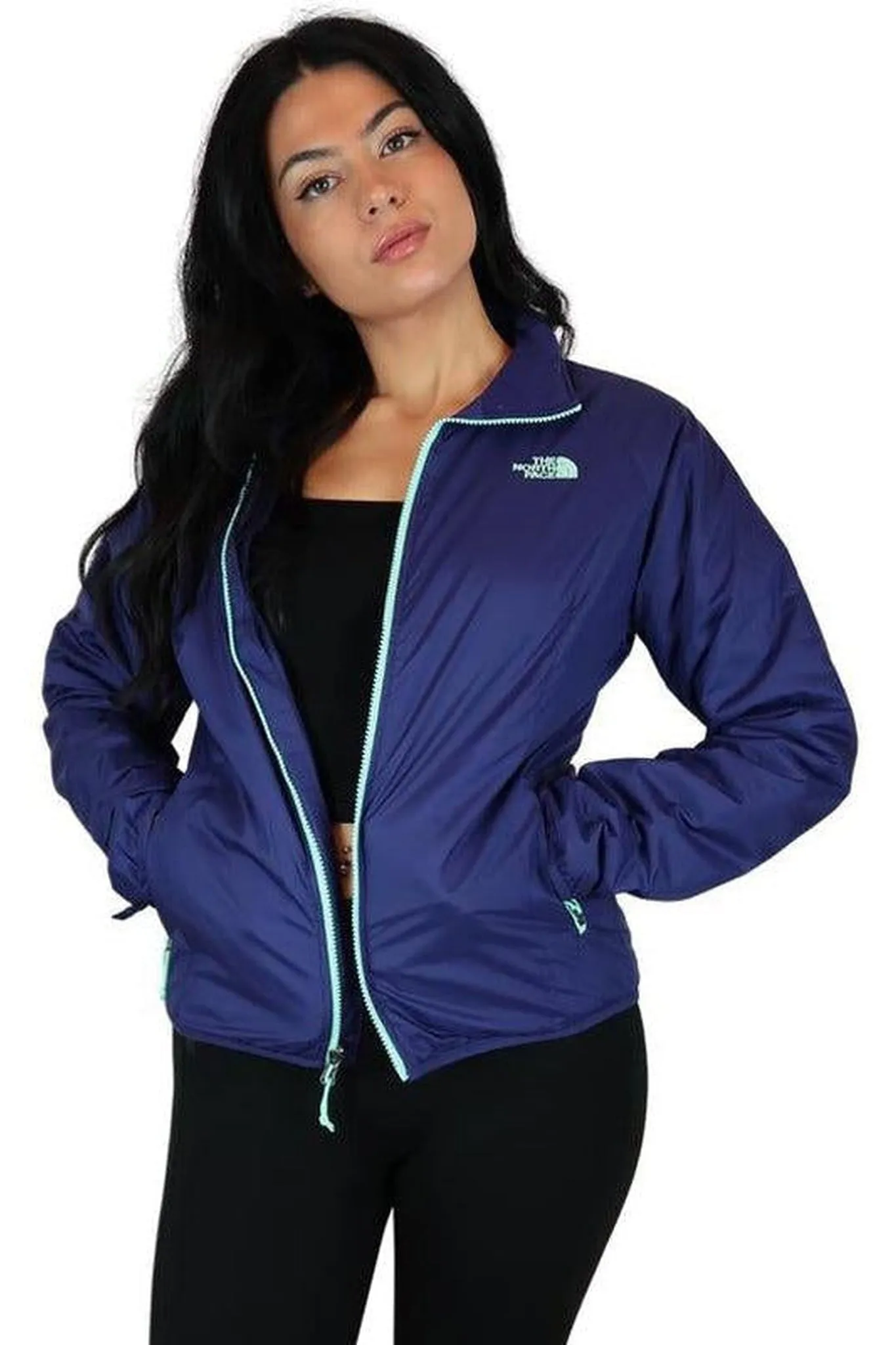 North Face Womens Lightweight Inner Jacket Purple