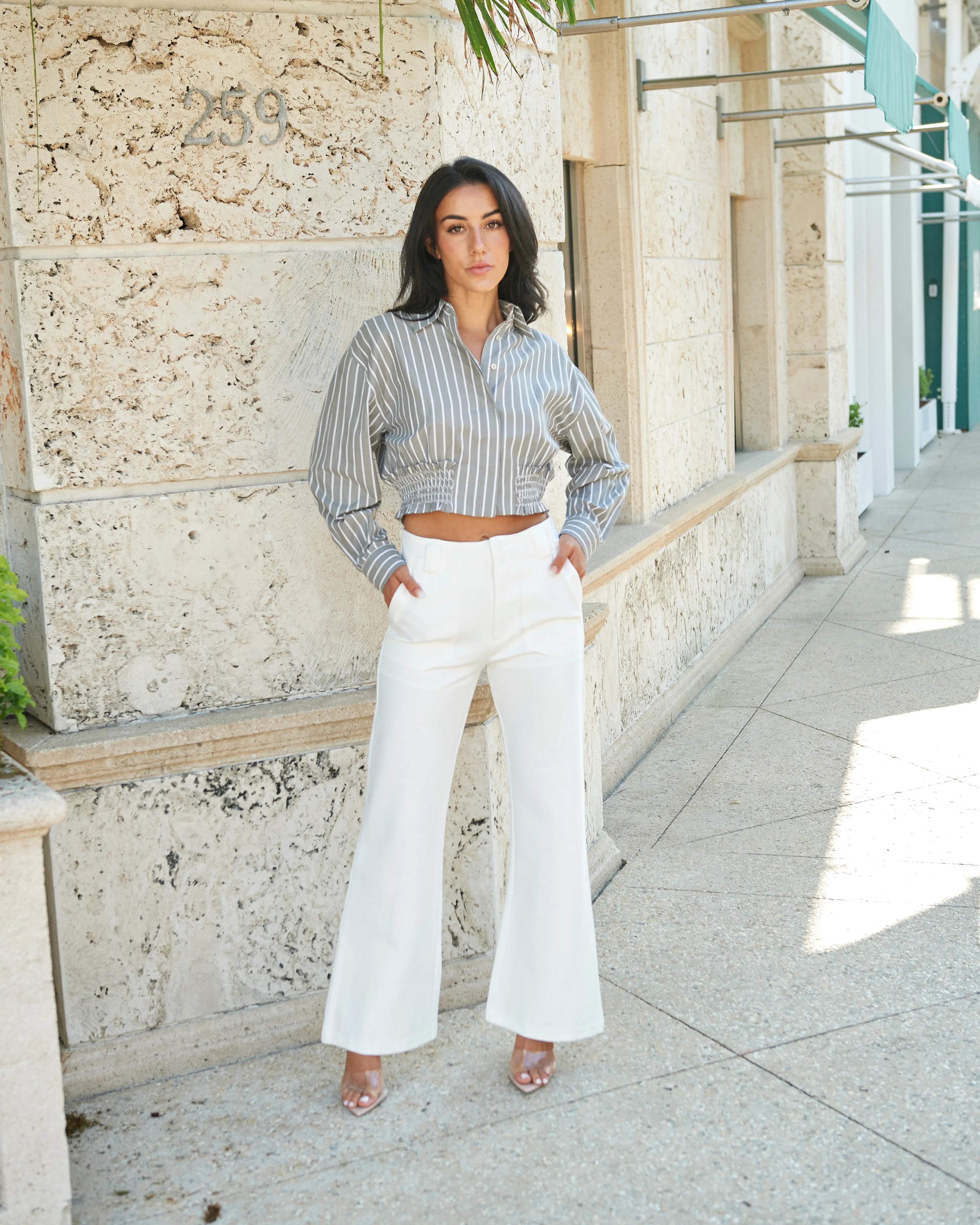 Ponte Flare Pants