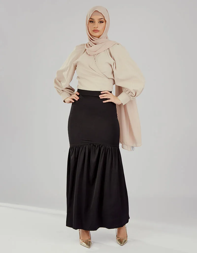 Pristine Pleat Skirt