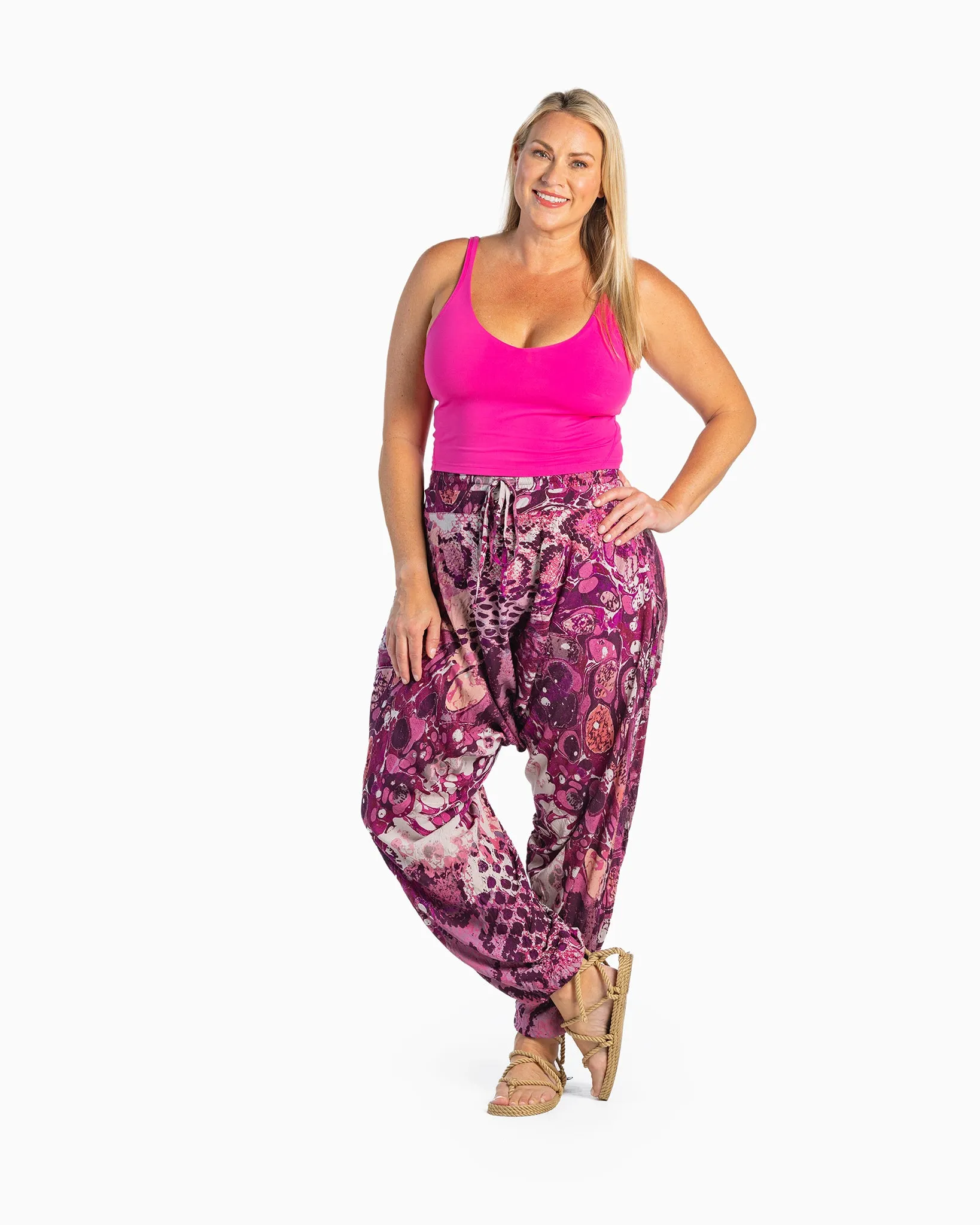 Savannah Flair Harem Pants