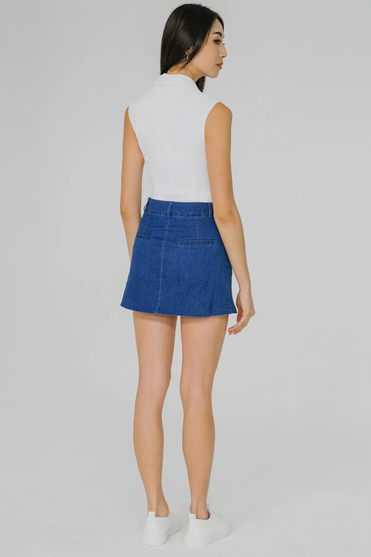 Weekend Denim Skorts (Light)